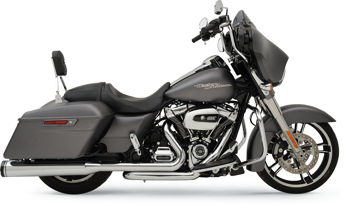 Khrome Werks Dominator Chrome 2:2 Tracer Exhaust System 2017-2024 Harley Touring