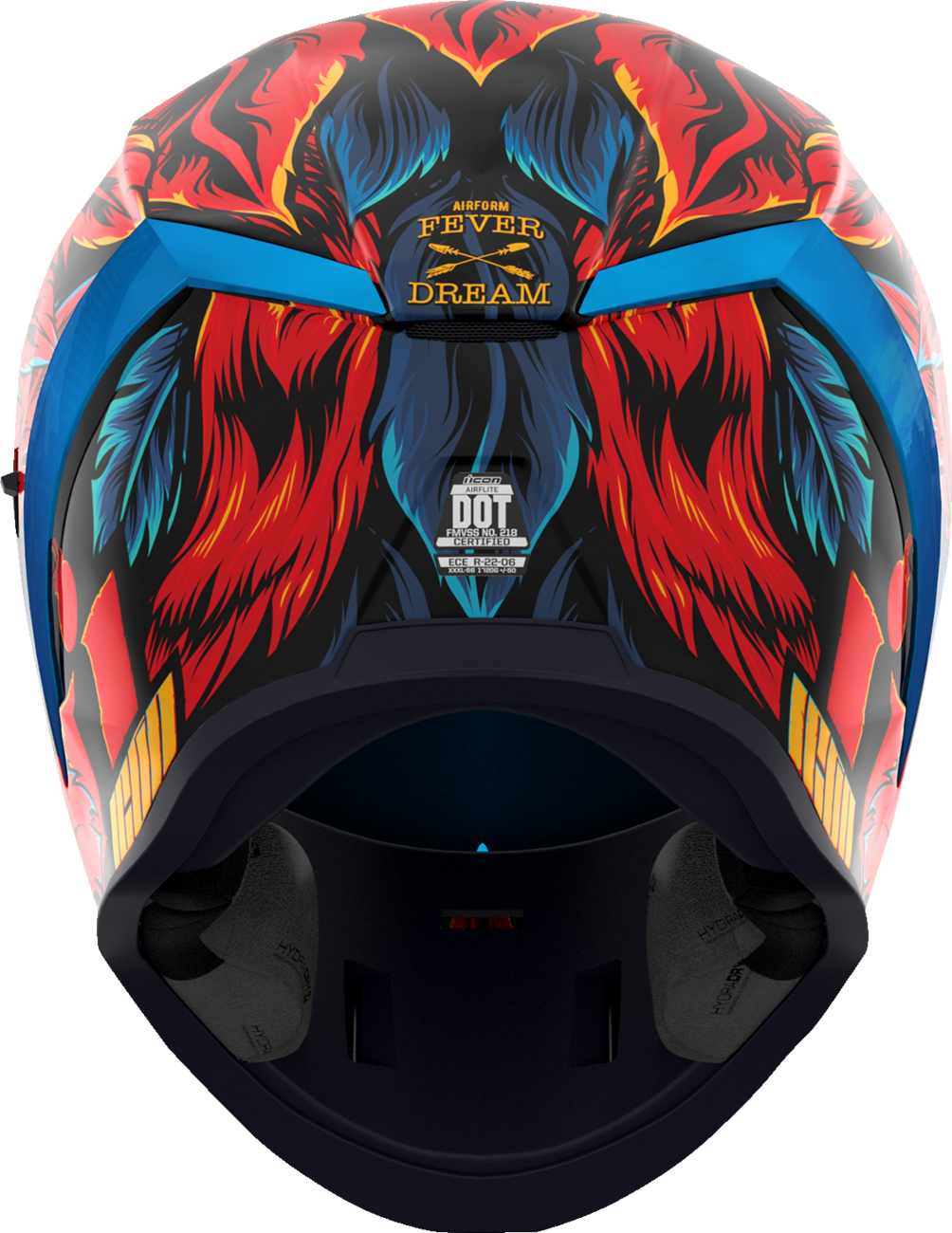 Icon Airform Fever Dream Unisex Adult Motorcycle Street Race Full Face Helmet