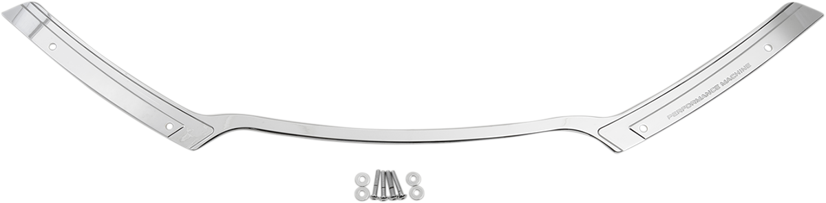 Performance Machine Chrome Scallop Fairing Trim for 2015-21 Harley Road Glide