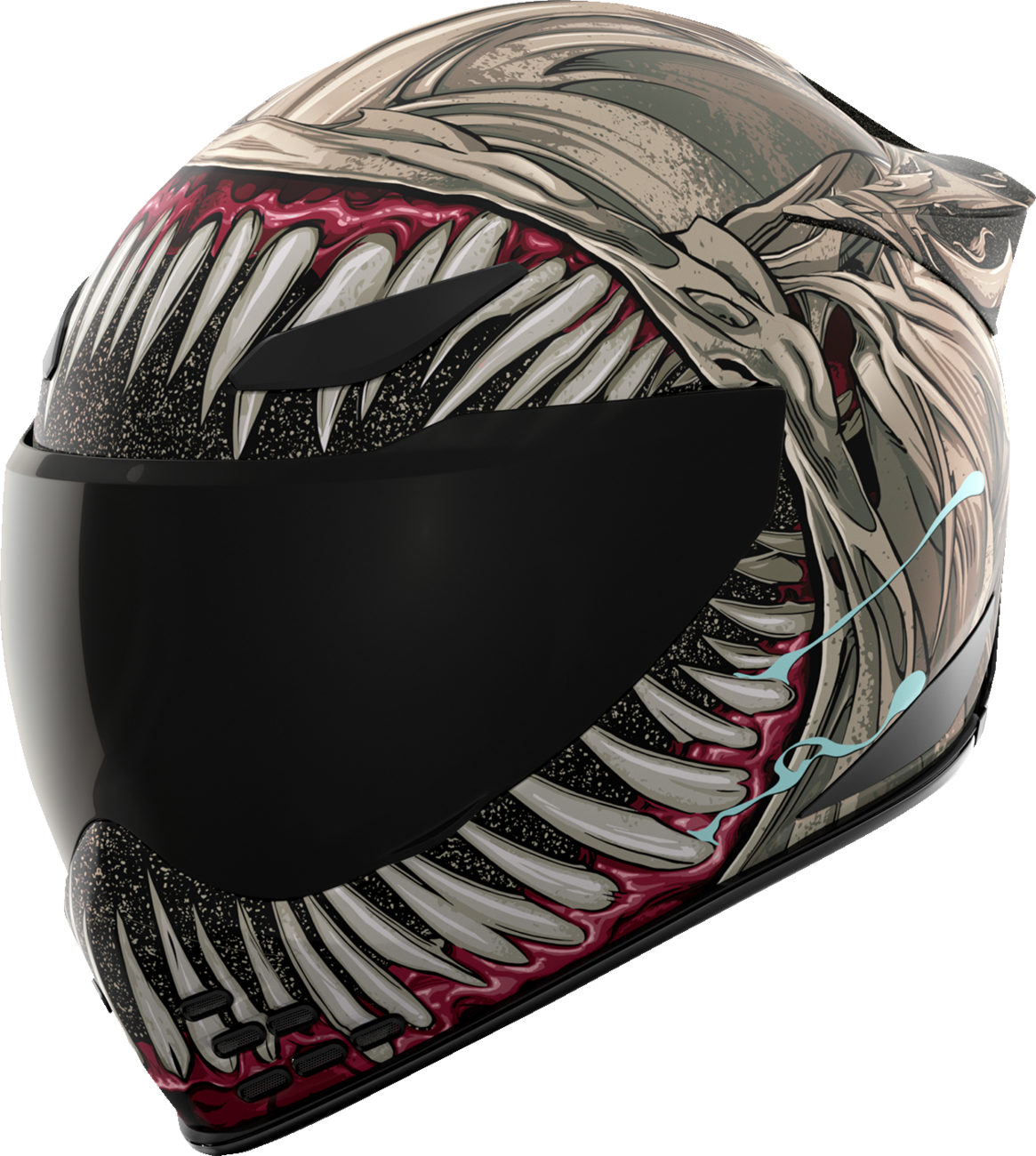 Icon Domain Grand Maw Unisex Adult Full Face Motorcycle Race Street Helmet