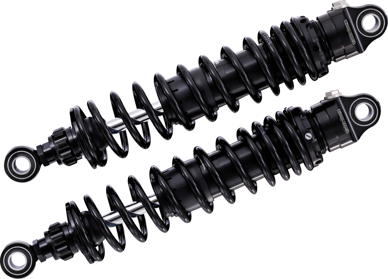 Ohlins 13" STX36 Blackline HD 772 Rear Shocks for 1990-2024 Harley Touring