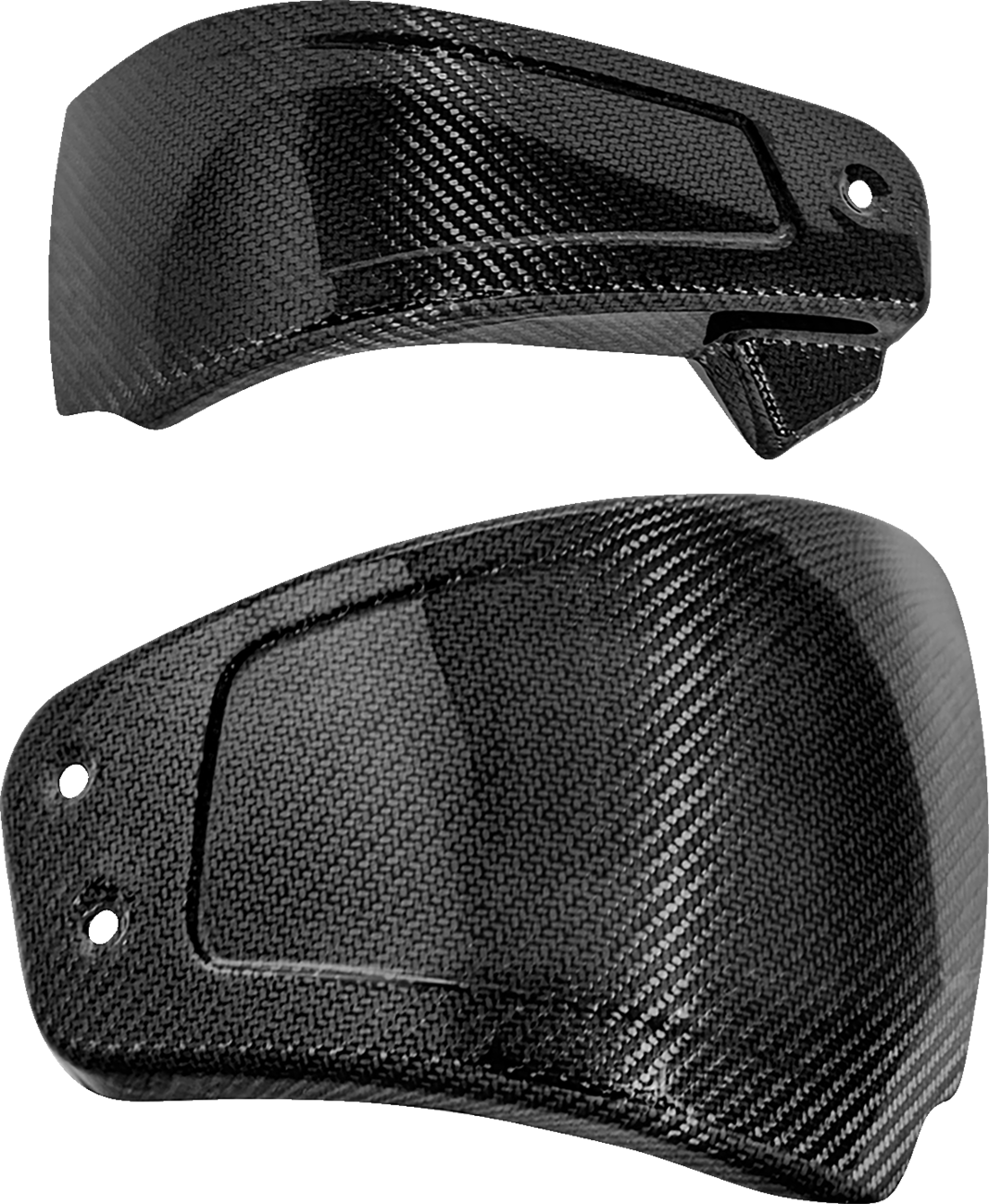 Saddlemen Carbon Fiber Gloss Side Covers fits 2025 Harley Softail FXLR FXBB FXBR