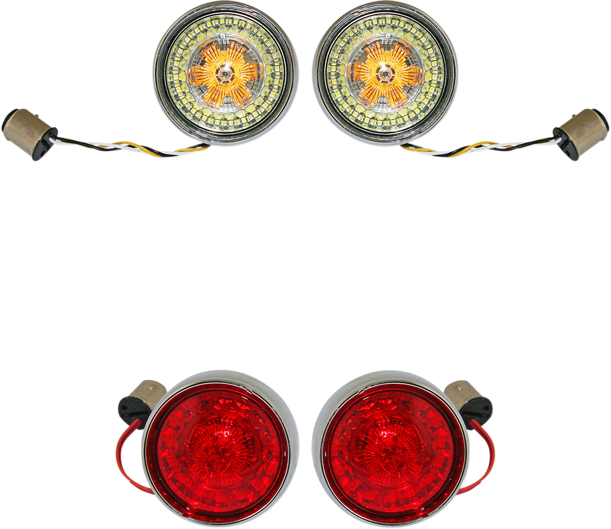 Custom Dynamics Probeam Turn Signal Conversion Kit 2011-2024 Harley FLHX FLS XL