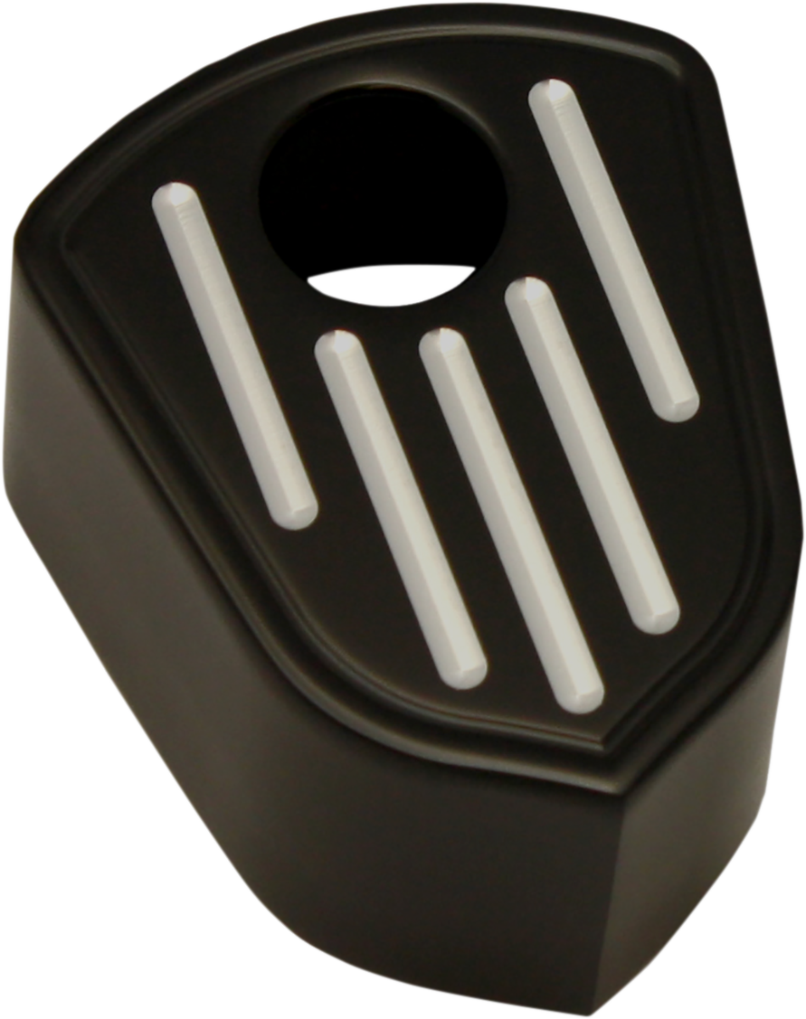 Pro One Black Ball Milled Ignition Switch Cover 07-13 Harley Touring FLHX FLTR