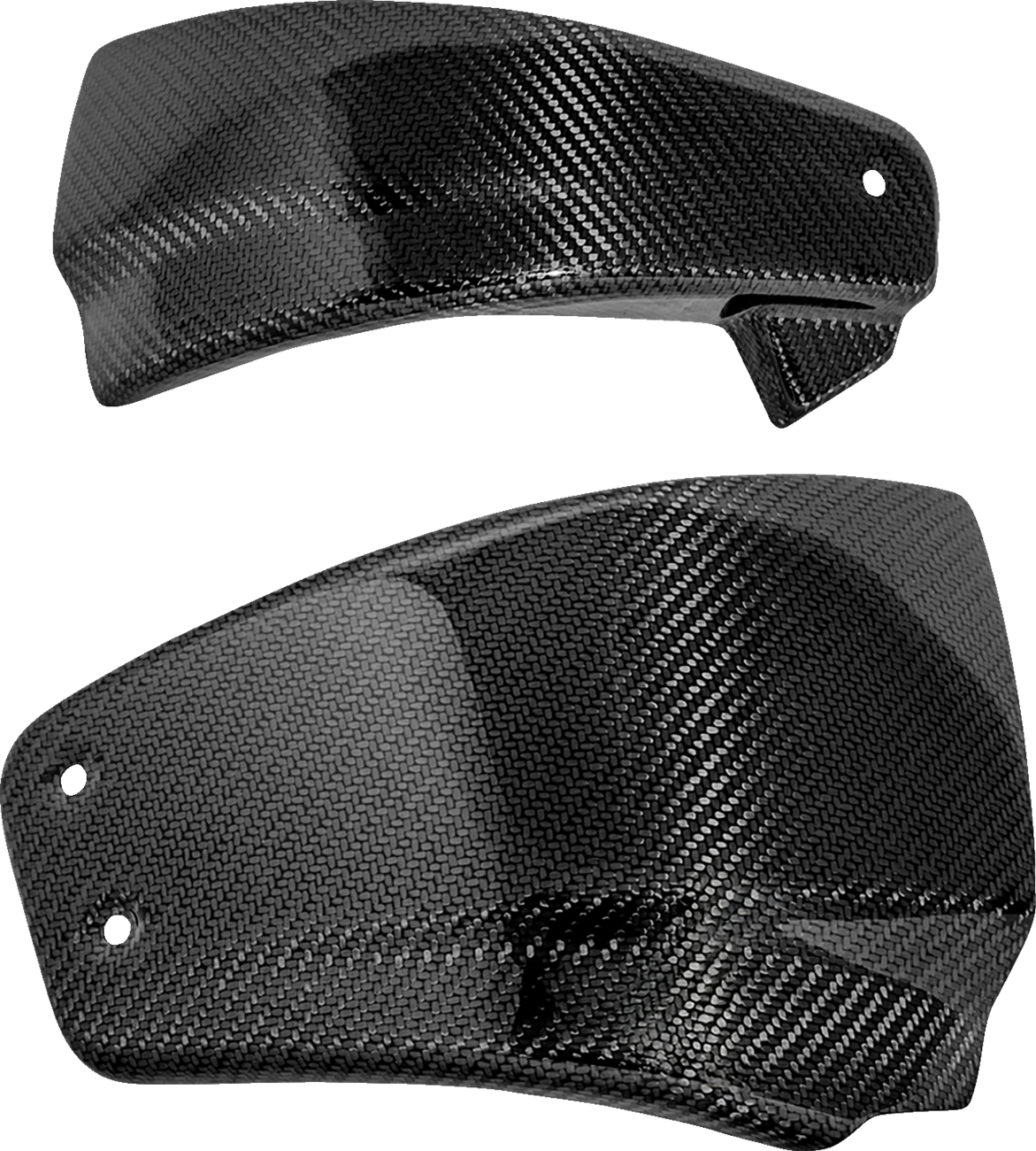 Saddlemen Carbon Fiber Gloss Side Covers for 2018-2024 Harley Softail FXLR FXBB
