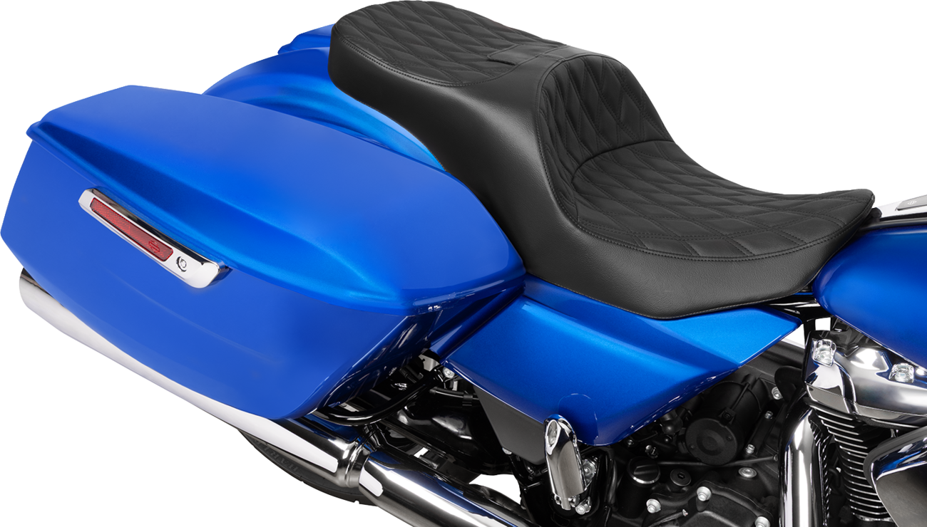 Drag Specialties Freedom Forward Diamond Seat for 2023-2025 Harley Touring FLHX