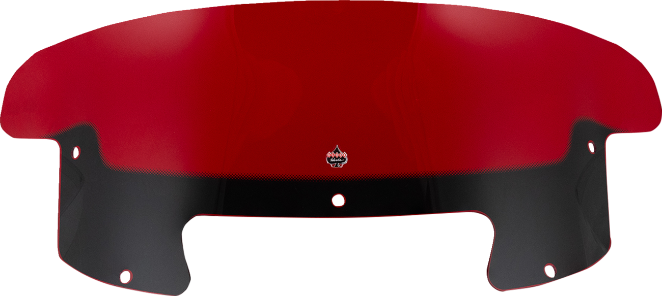 Klock Werks 8" Red Kolor Flare Fairing Windshield 2020-2023 Indian Challenger