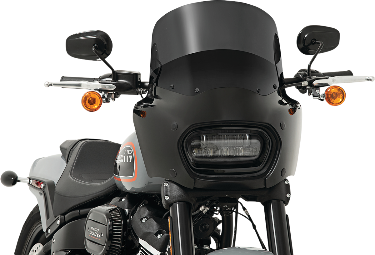 Memphis Shades Road Warrior Fairing & Polished Mount Kit 2018-2021 Harley FLSL