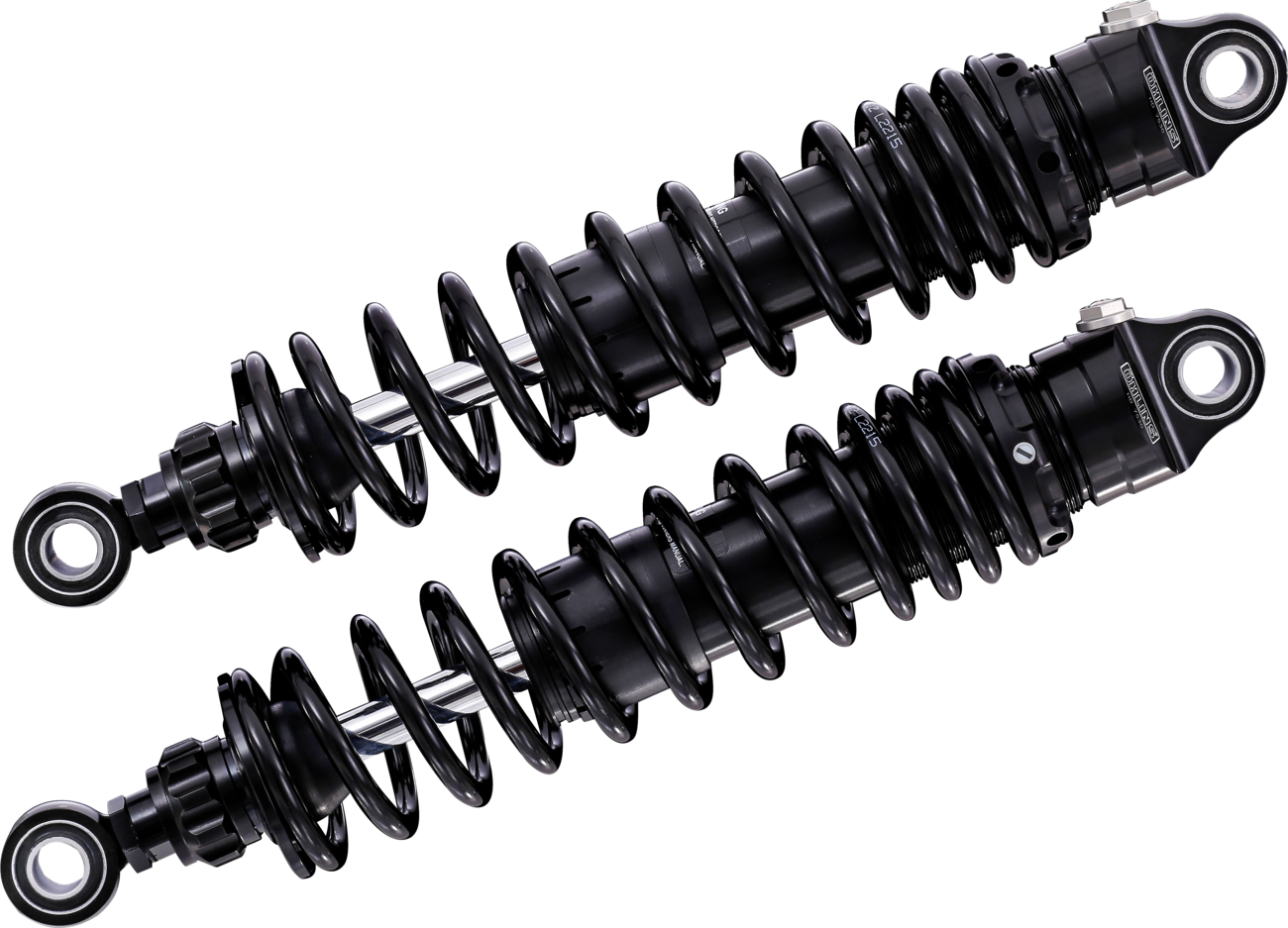 Ohlins HD 772S2 Twin 13" STX36 Blackline Rear Shocks for 1990-24 Harley Touring