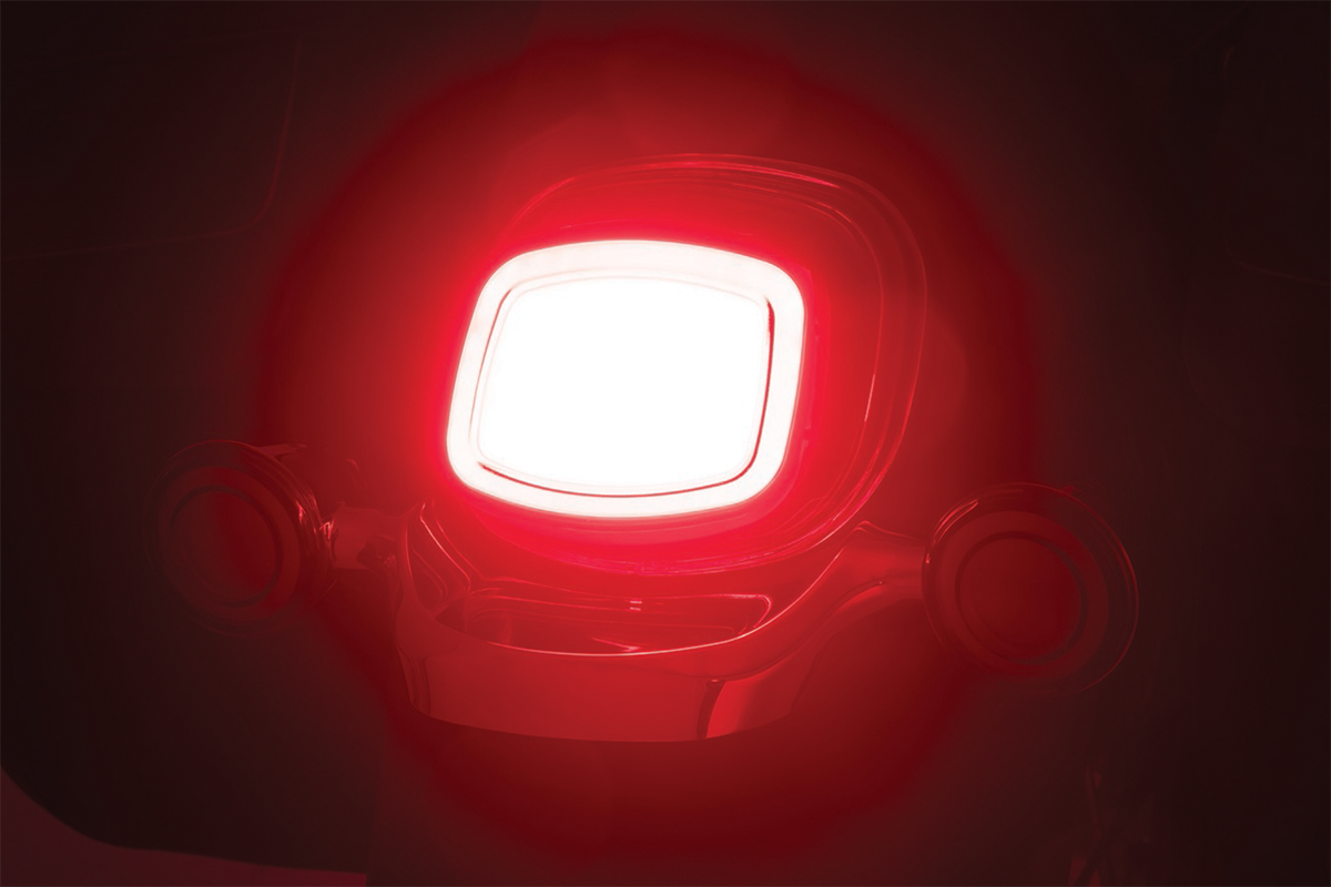 Kuryakyn 2912 Red Tracer LED Taillight 2005-2020 Harley Touring FLHX FLHR FLD