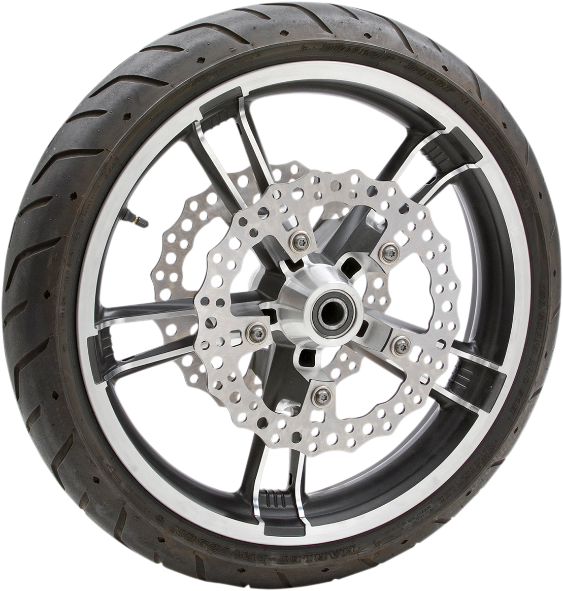 Arlen Ness Jagged 11.8" Floating Front Brake Rotor 2014-2023 Harley Touring