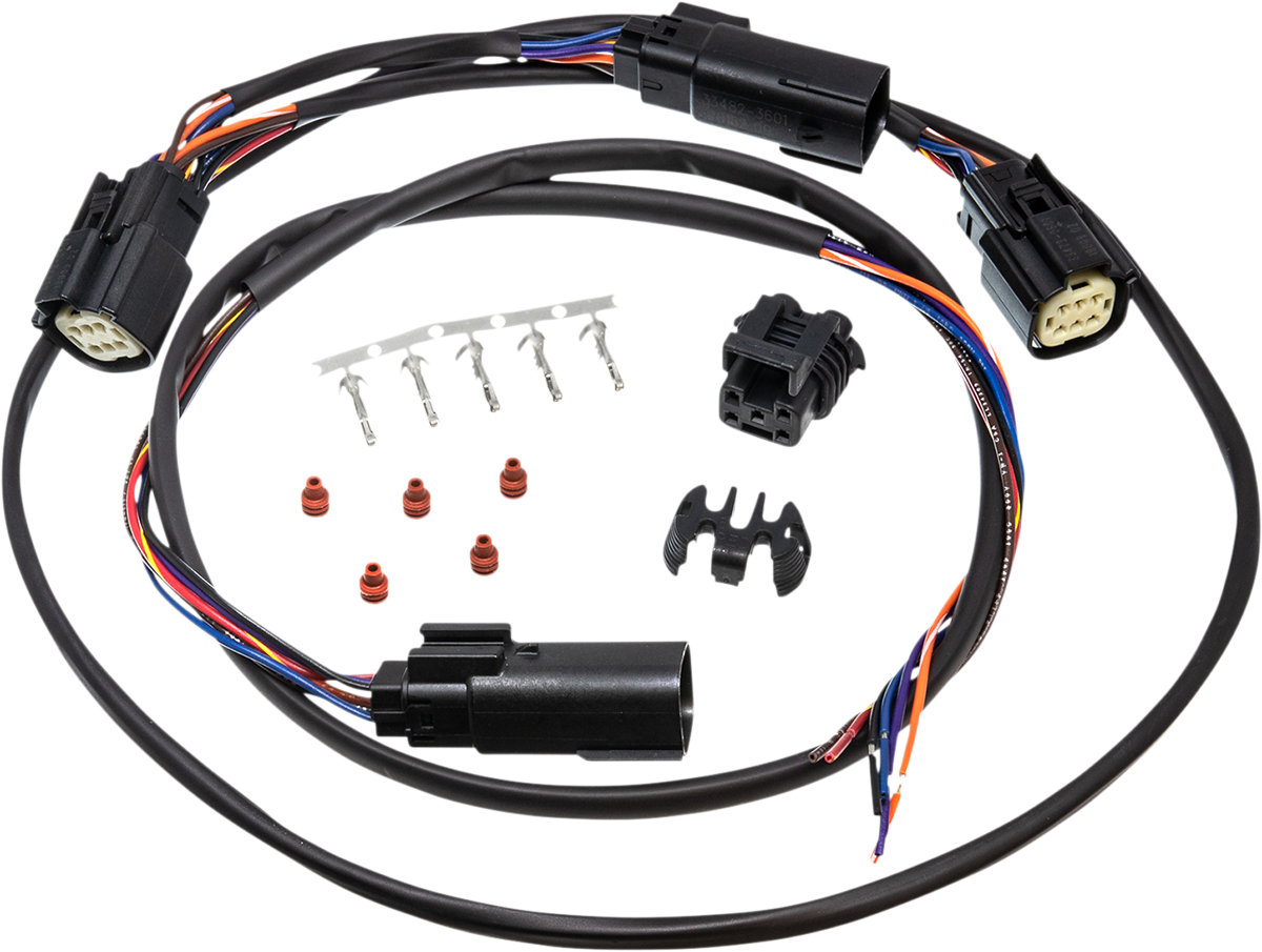 Namz Rear Tour Pack Retrofitting Wiring Kit for 2010-2013 Harley Touring FLHX