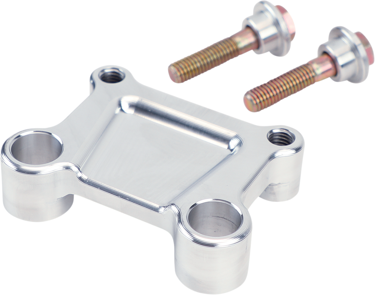 La Choppers Chrome T-Bar Handlebar Adapter 1985-2022 Harley Touring FLHX FLHTP