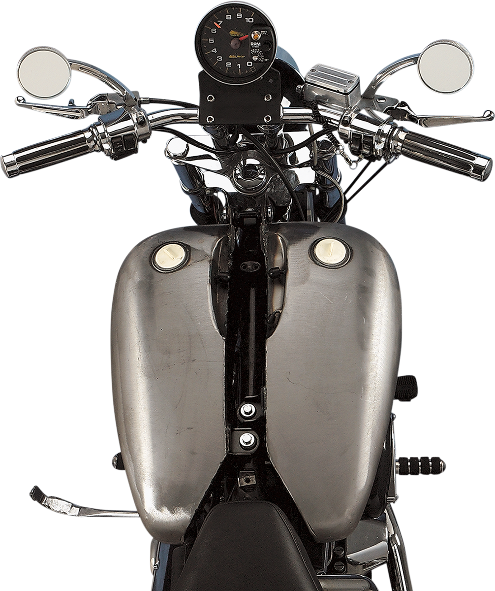Drag Specialties 5.2 Gallon 2" Extended Gas Fuel Tank 1985-1999 Harley Softail