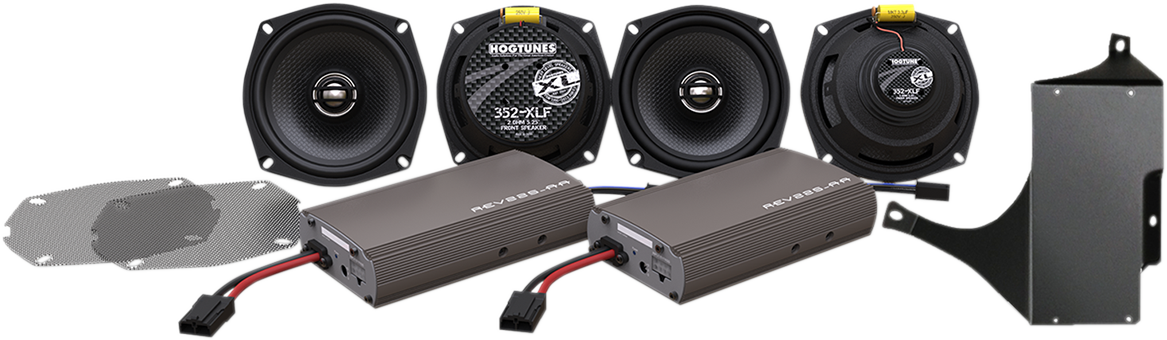 Hogtunes Ultra XL 4 Speaker & Amplifier Kit 1998-2013 Harley Touring Models