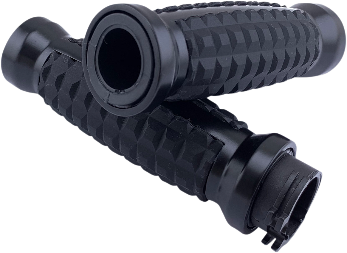 Drag Specialties Rubber Grenade Handlebar Hand Grips for 1980-2022 Harley