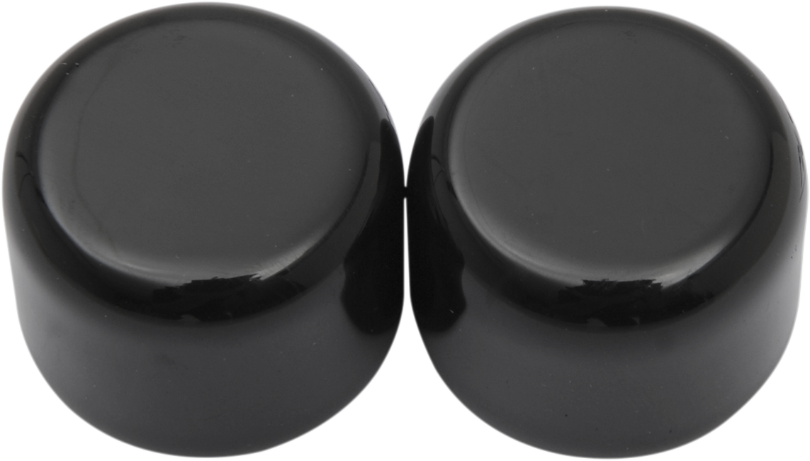 Drag Specialties Gloss Black Short Rear Luggage Magnetic Docking Point Covers