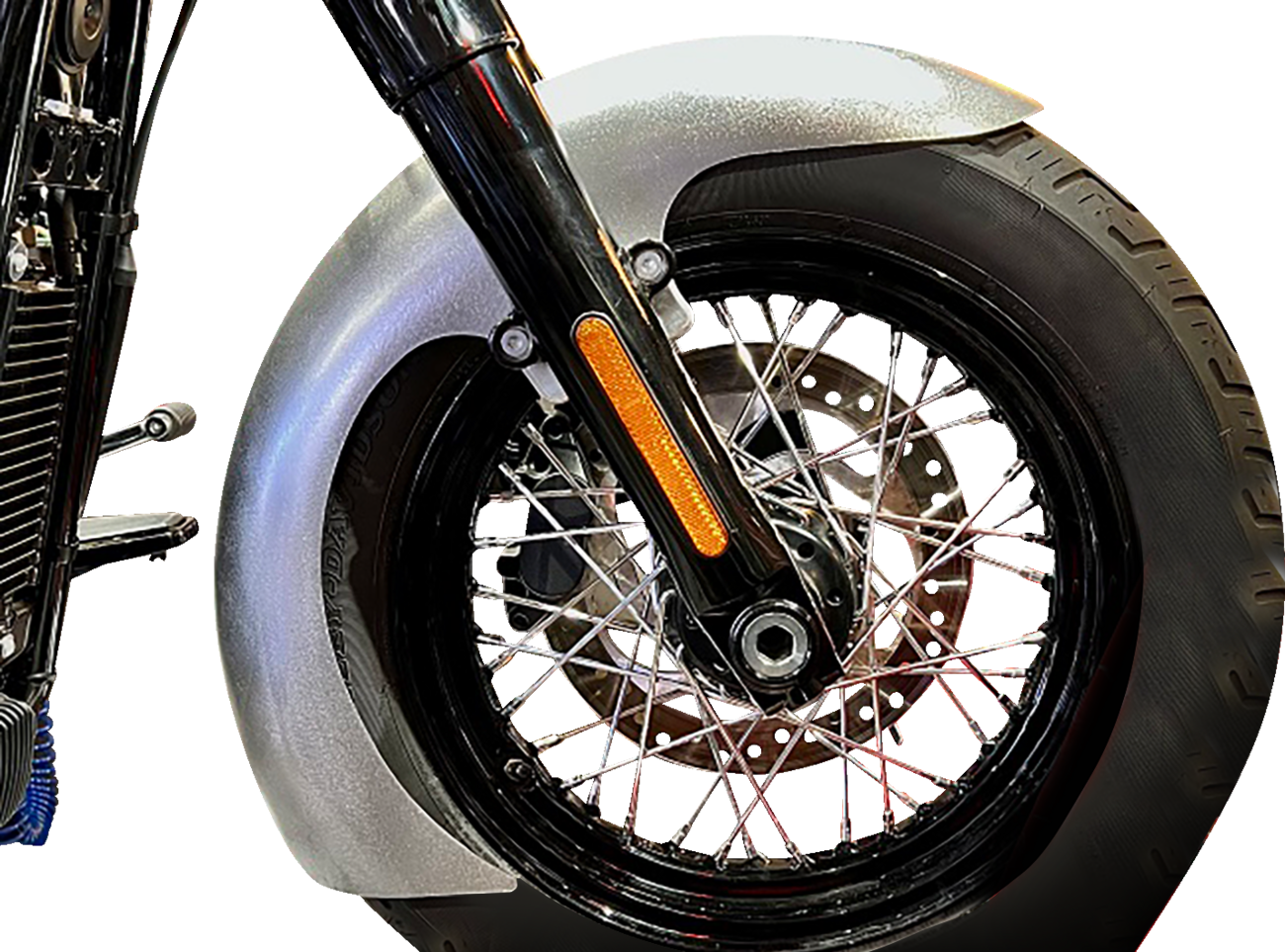 Paul Yaffe Thicky Front Fender for 2018-2023 Harley M8 Softail 16"-19" Wheel