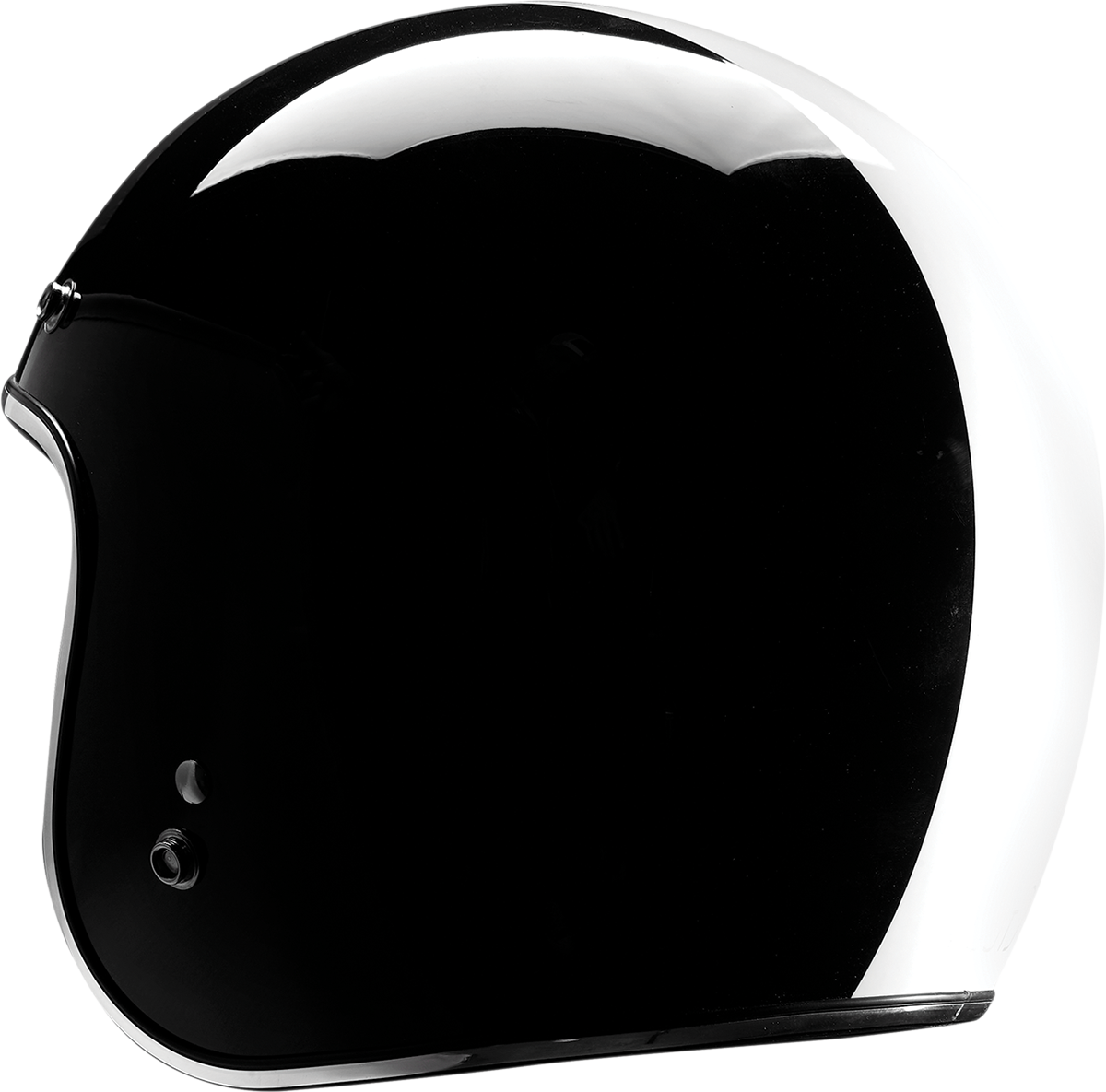 Thor Hallman Mccoy Open Face Black White Motorcycle Riding Street Helmet