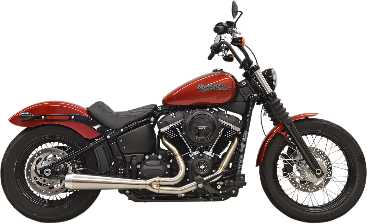 Bassani 2-1 Stainless Steel Road Rage Exhaust 2018-2021 Harley Softail FLSL FXFB