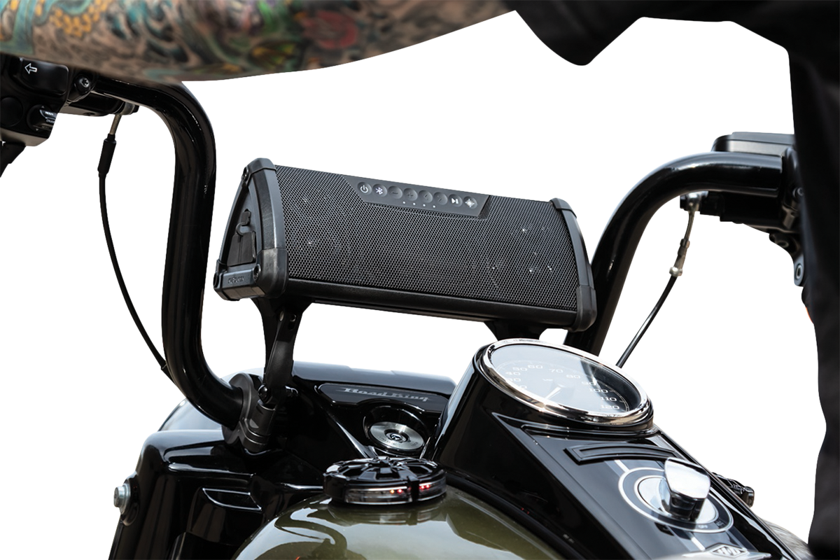 Kuryakyn WanderBar Portable Bluetooth Speaker Universal Motorcycle Mounting Kit