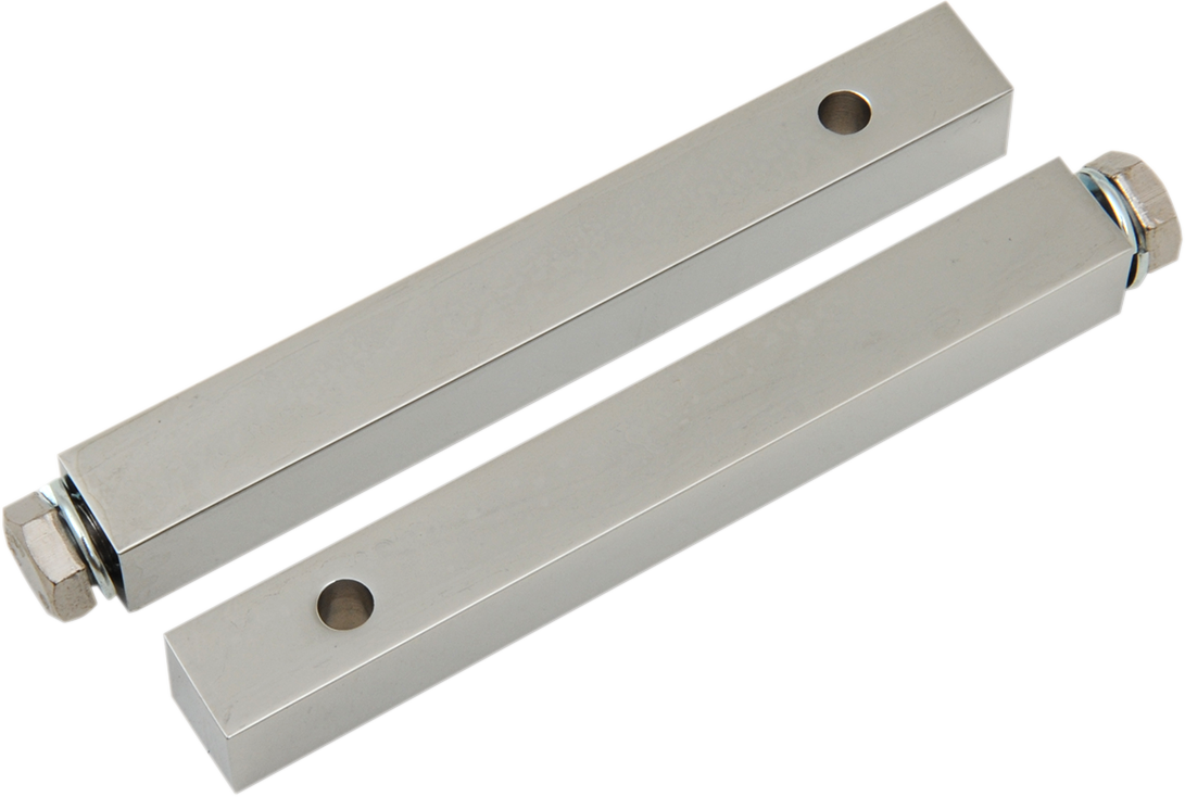 Drag Specialties 5/8" Square 5" Foot peg Footpeg Mounting Block Harley Davidson