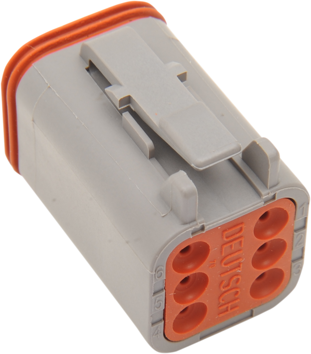 Namz Deutsch Receptacle DT Sealed Connector Component 6 Pin for Harley Davidson
