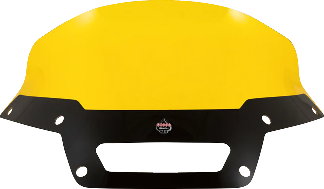 Klock Werks Kolor Flare 6" Yellow Windshield 2022-2024 Harley Softail Low Rider