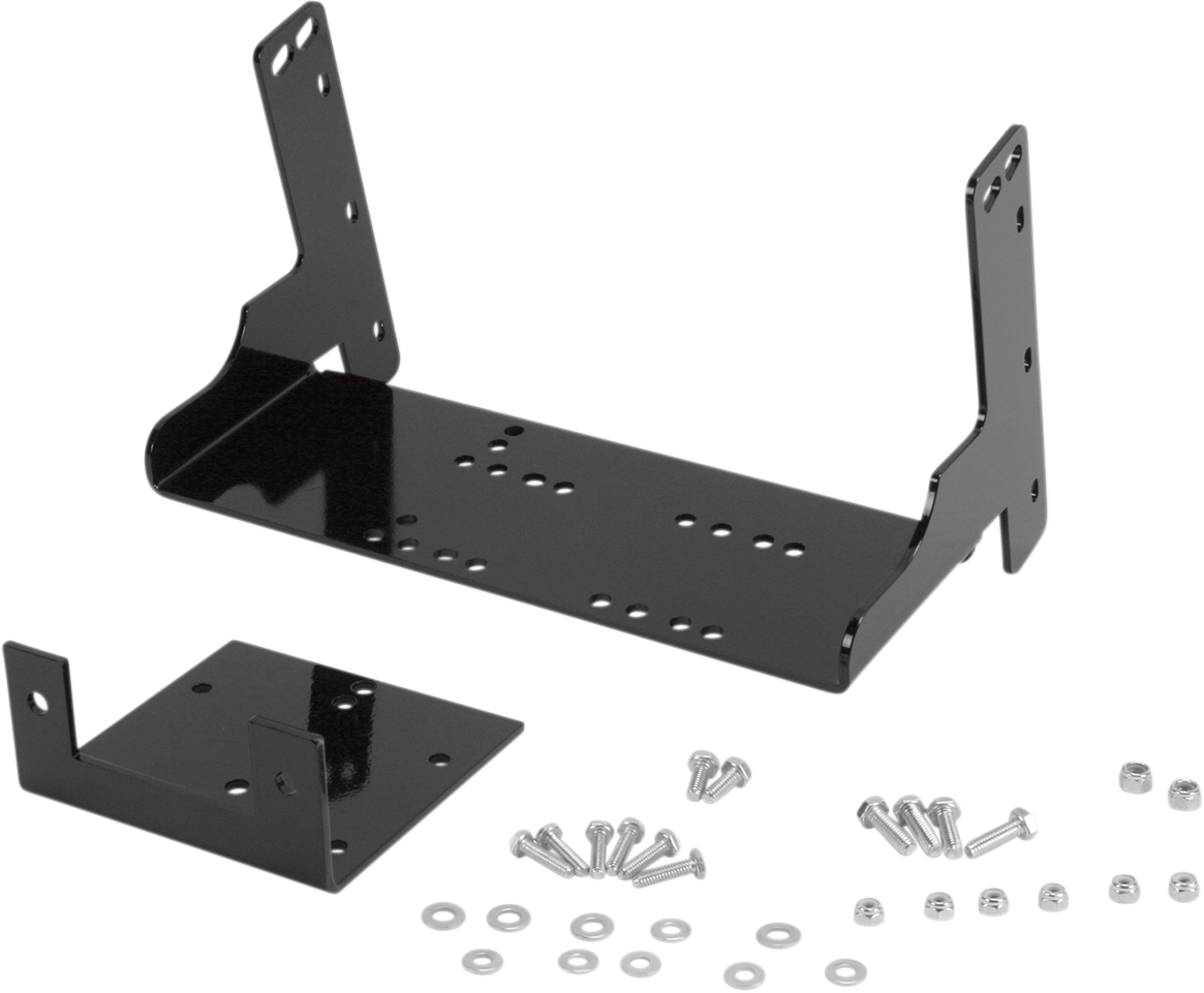 Moose Utility Black ATV Front Winch Mount for 1995-2005 Polaris Sportsman Magnum