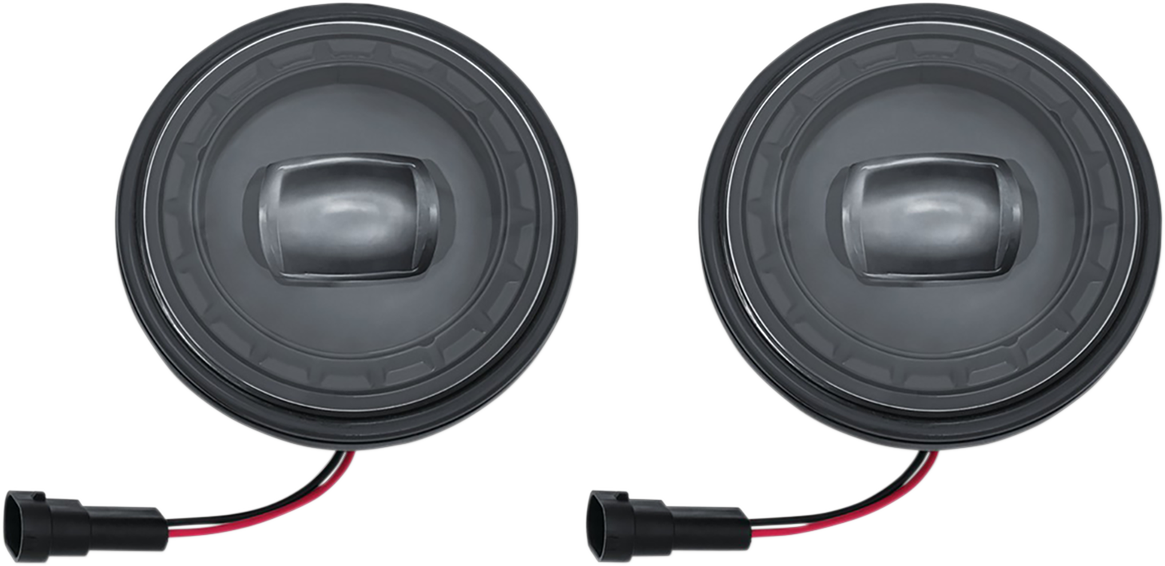 Kuryakyn 2474 Orbit 4-1/2" White LED Front Passing Lamp Lights for Harley