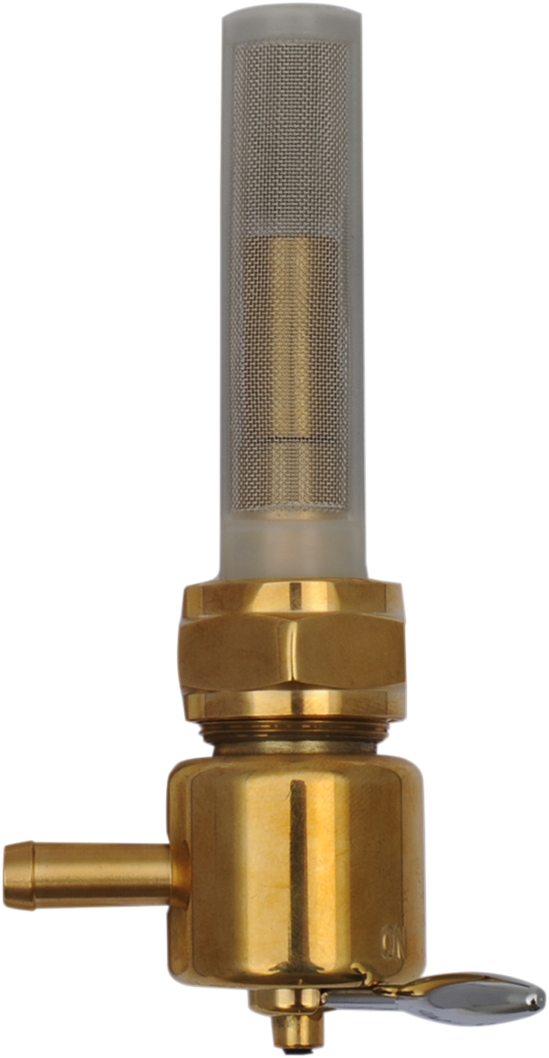 Drag Specialties Bronze Rear Facing Hi Flow Motorcycle Fuel Petcock For Harley