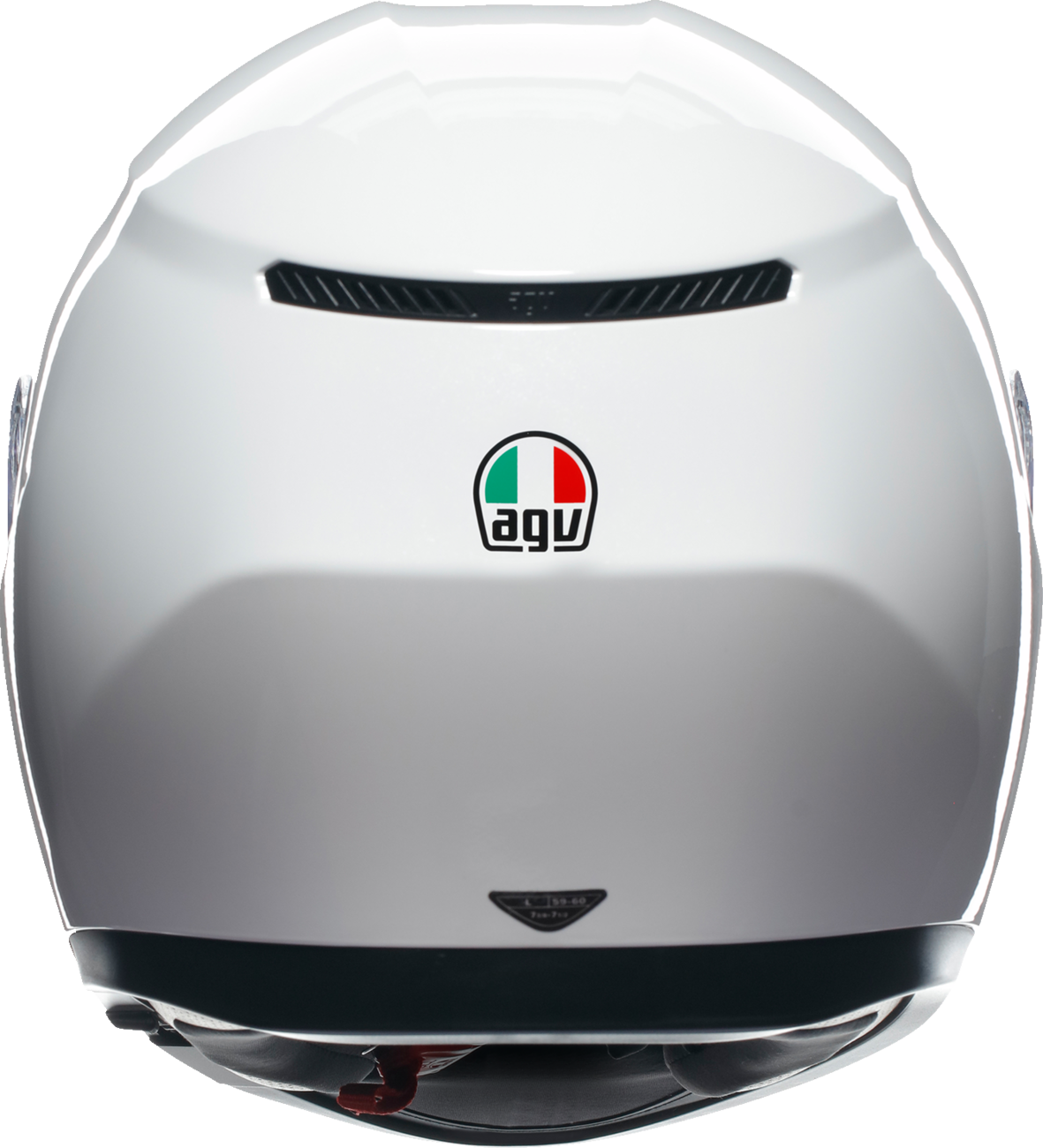AGV K3 Seta White Unisex Adult Motorcycle Street Riding Full Face Helmet