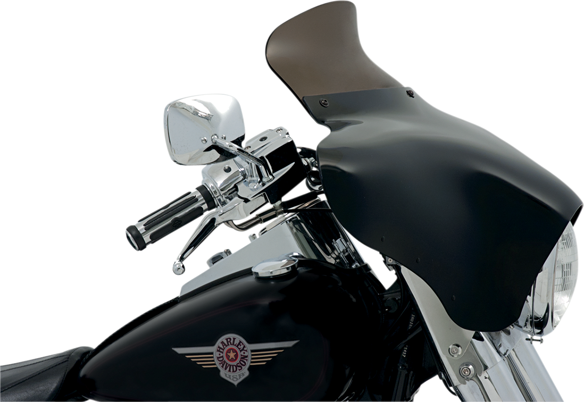 Memphis Shades Batwing Fairing 6.5" Smoke Spoiler Windshield For Harley Davidson