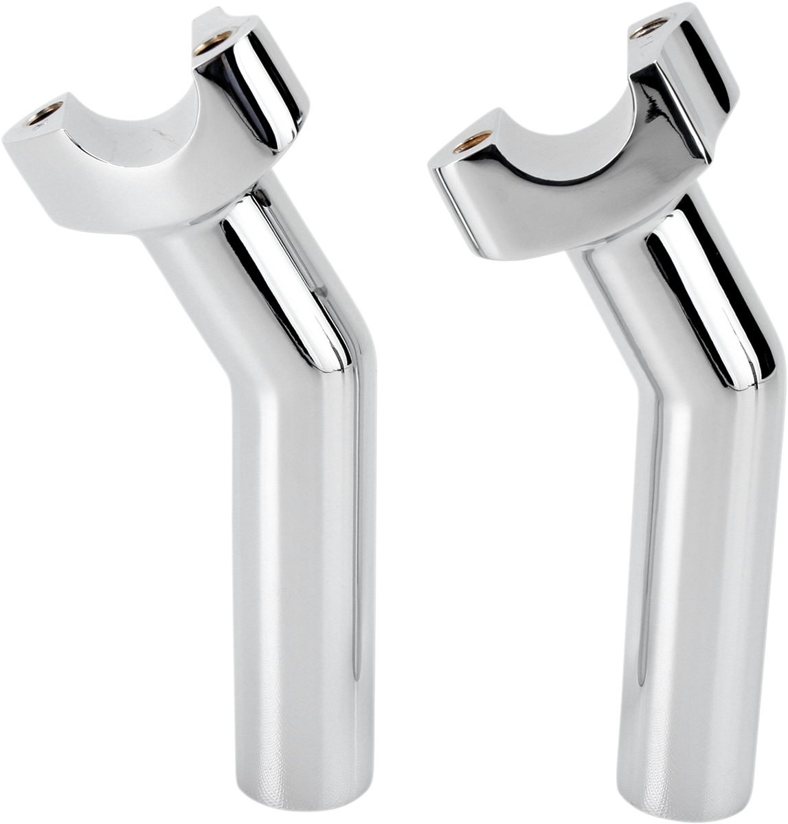 Drag Specialties Chrome 1" Handlebar 5.5" Pullback Risers for Harley Davidson