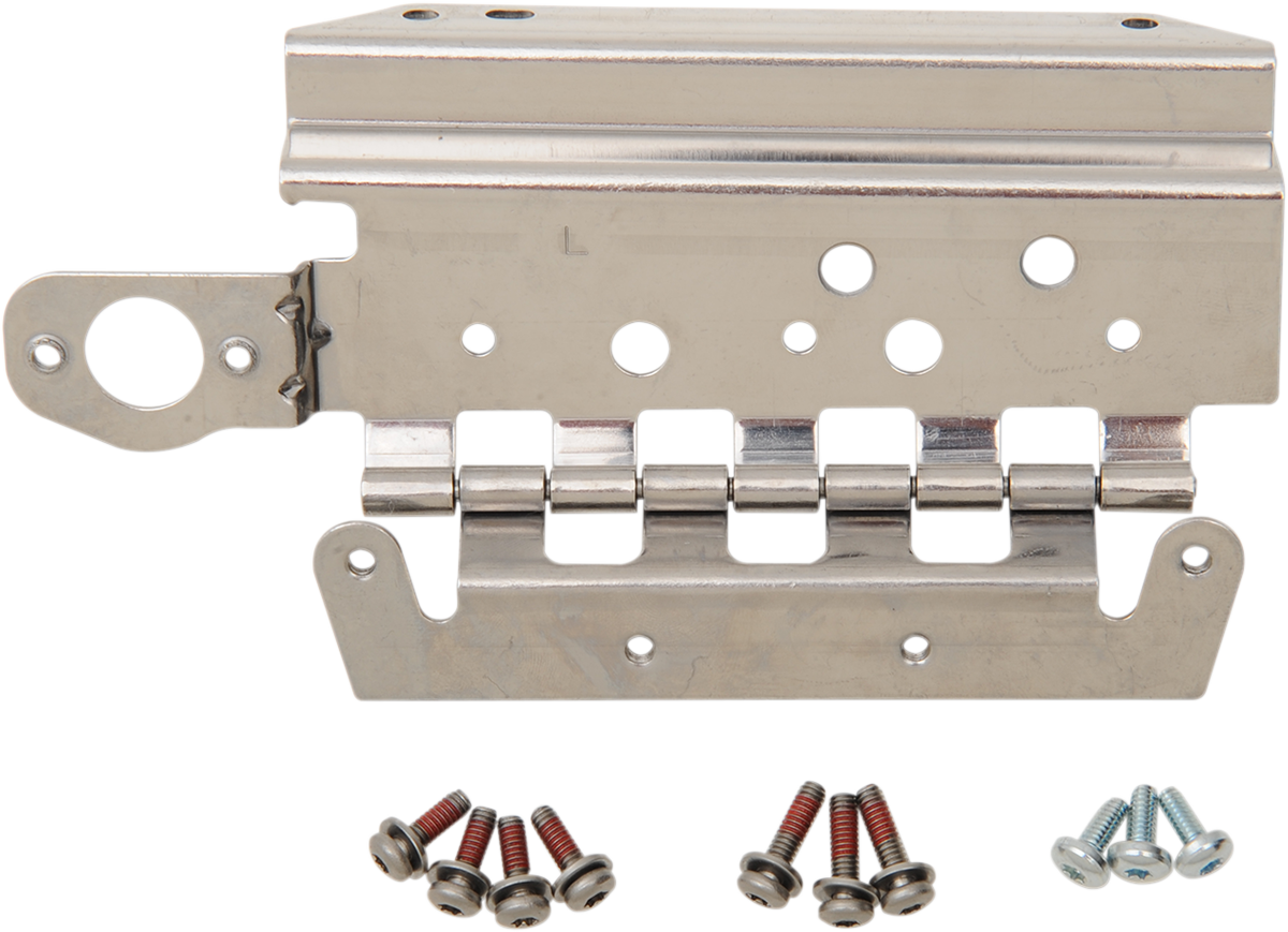 Drag Specialties Left Side Saddlebag Lid Hinge Kit 2014-2023 Harley Touring FLHX