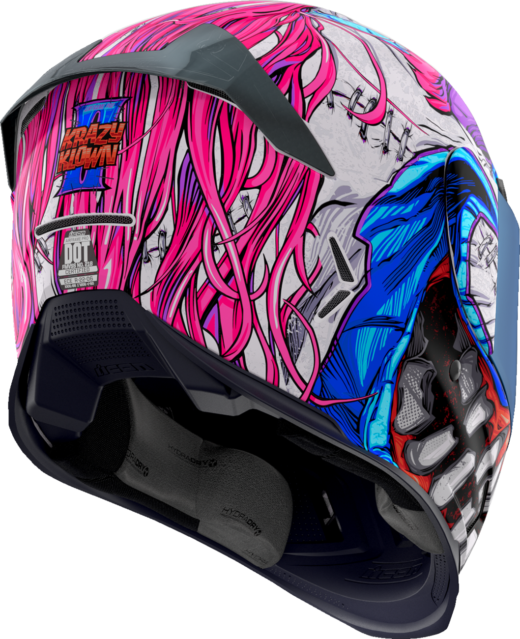 Icon Airframe Pro Krazy Klown 2 Unisex Adult Full Face Motorcycle Street Helmet