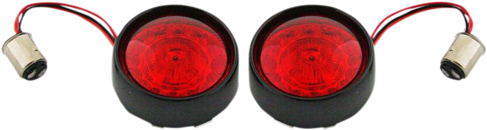 Custom Dynamics Probeam 1157 Red Rear LED Bullet Turn Signal 2007-2024 Harley