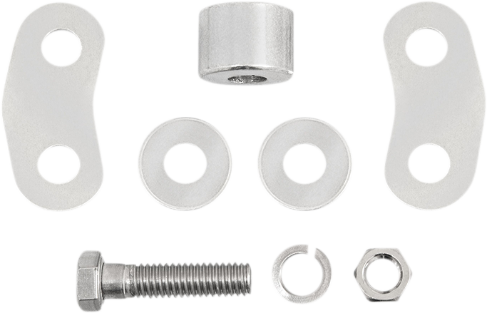 Memphis Shades Short Polished Motorcycle 1-1/4" Headlight Extension Block Harley