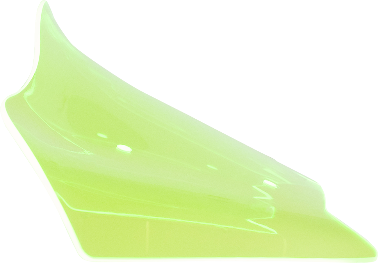 Klock Werks Kolor Flare 8" Green Ice Windshield for 2023-25 Harley Street Glide