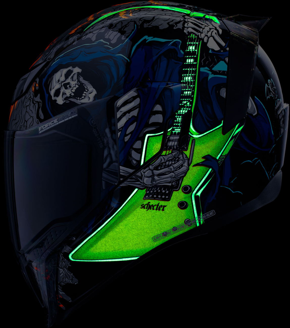 Icon Airflite Trick Or Street 4 Full Face Unisex Adult Street Motorcycle Helmet