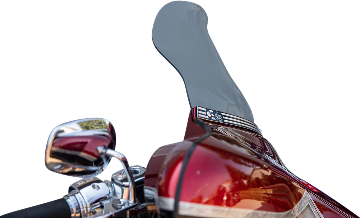 Klock Werks Flare 10.5 Tint Motorcycle Windshield 1996-2013 Harley Touring FLHX