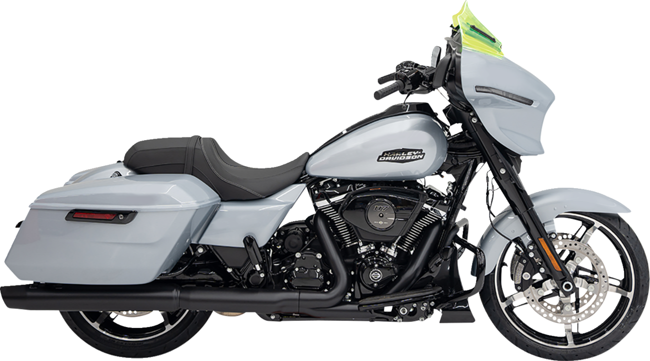 Klock Werks Kolor Flare 8" Green Ice Windshield for 2023-25 Harley Street Glide