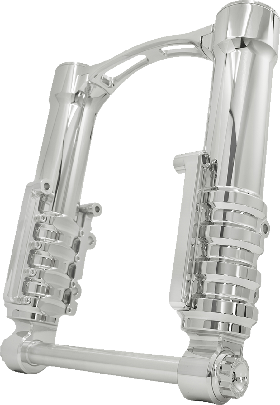 Arlen Ness Chrome Method No Flex Inverted Fork Legs for 2014-2025 Harley Touring
