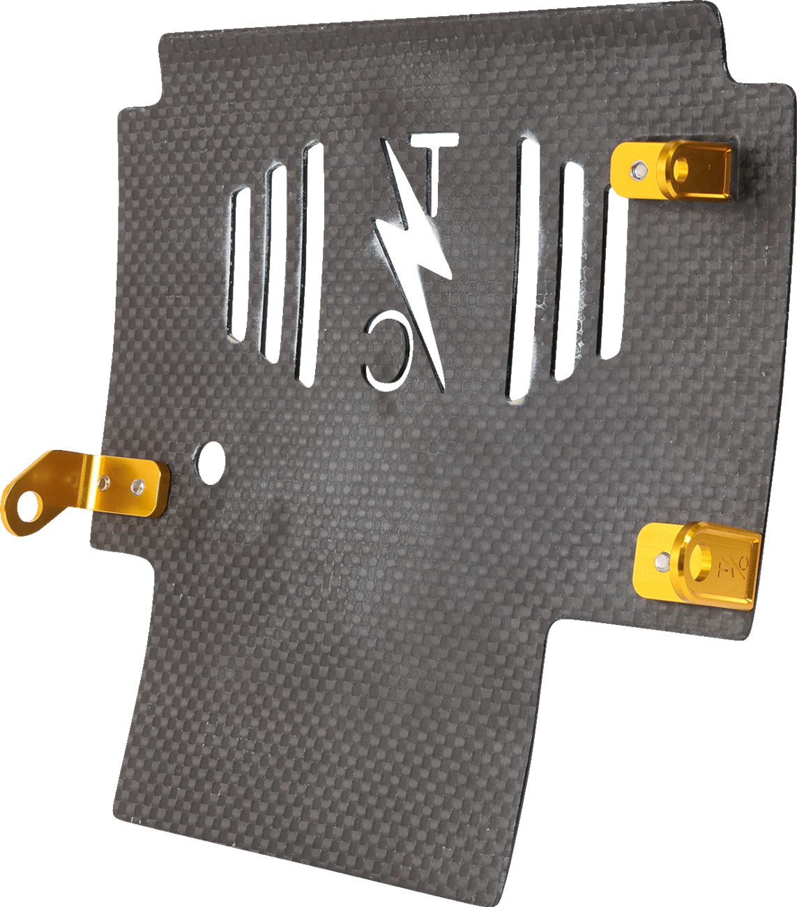 Thrashin Carbon Fiber Gold Skid Plate fits 2023-2025 Harley Street Road Glide