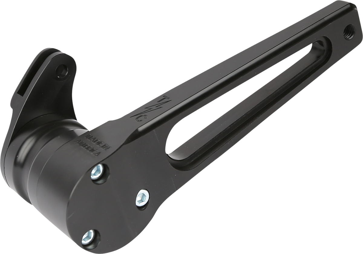 Thrashin Black Short Adjustable Brake Arm 2014-21 Harley Touring FLHX FLHR FLHTK