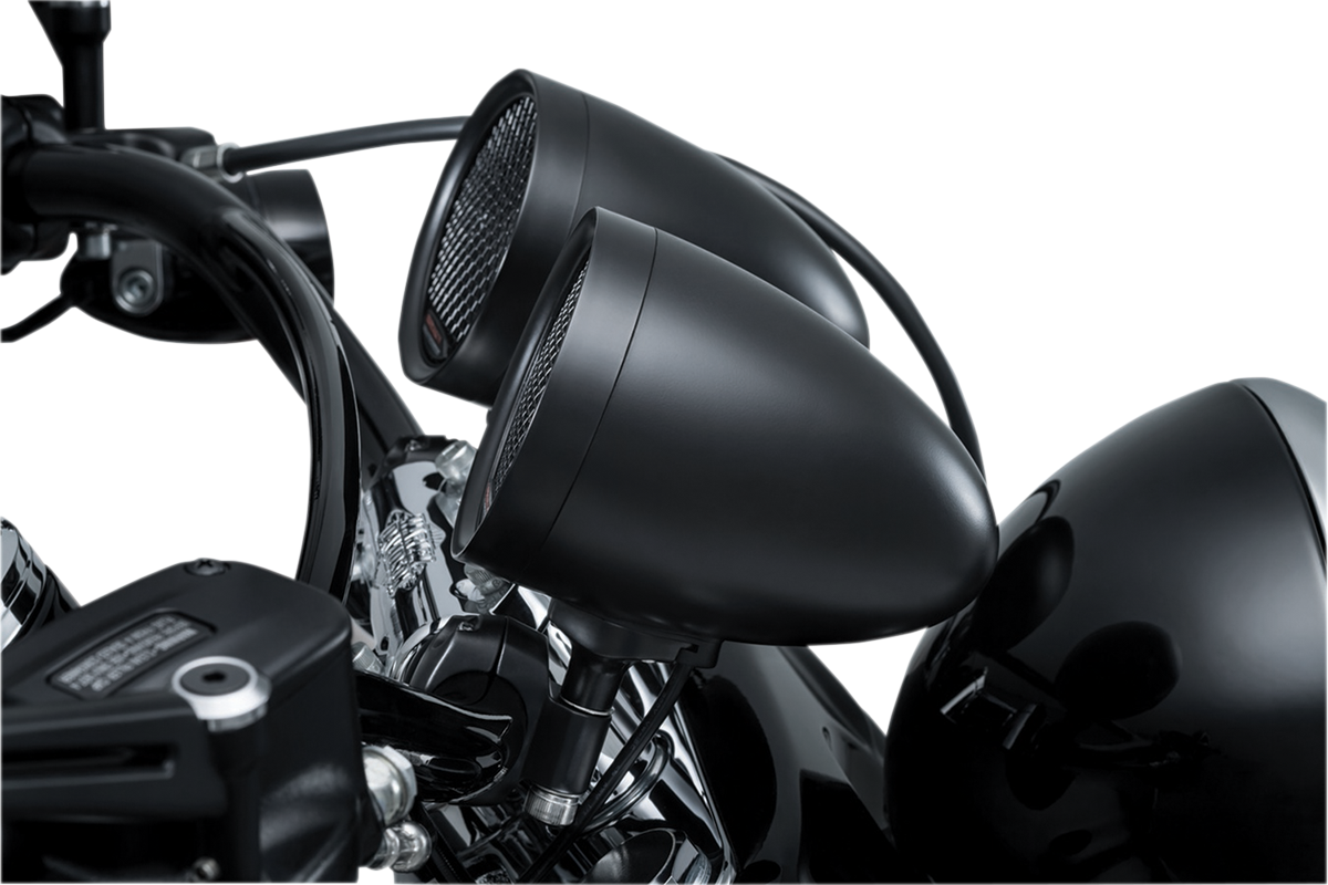 Kuryakyn Road Thunder MXT 7/8" & 1" Handlebar Speaker Kit Harley Davidson