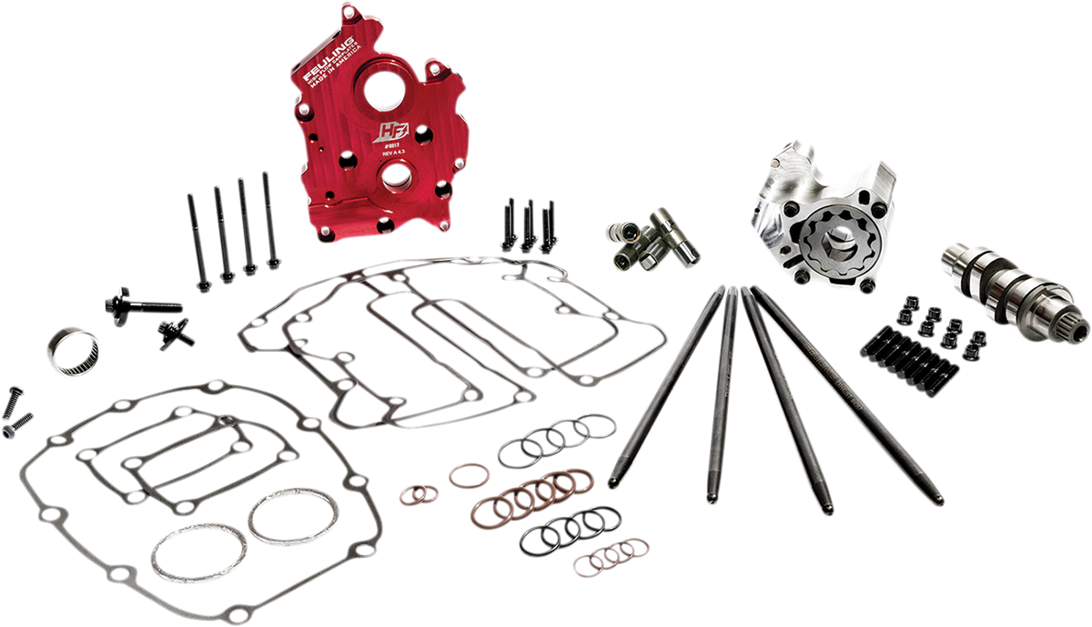 Feuling HP+ 472 Chain Cam Chest Kit 2017-2024 Harley Oil Cooled M8 Touring FLHX