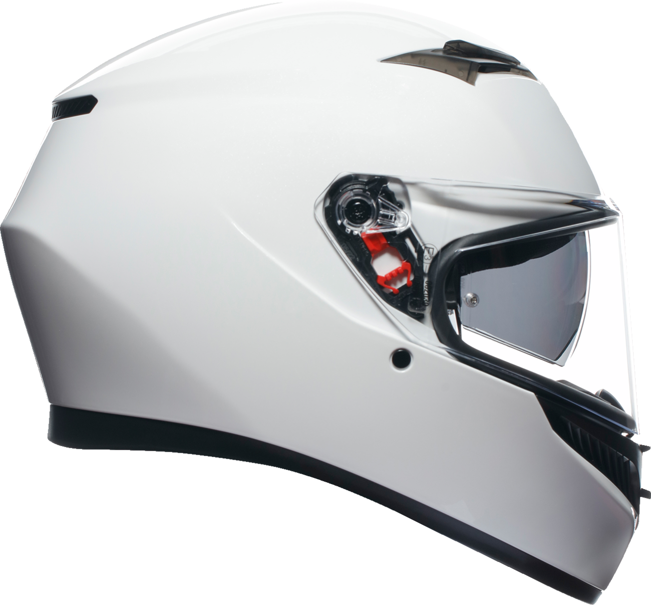 AGV K3 Seta White Unisex Adult Motorcycle Street Riding Full Face Helmet