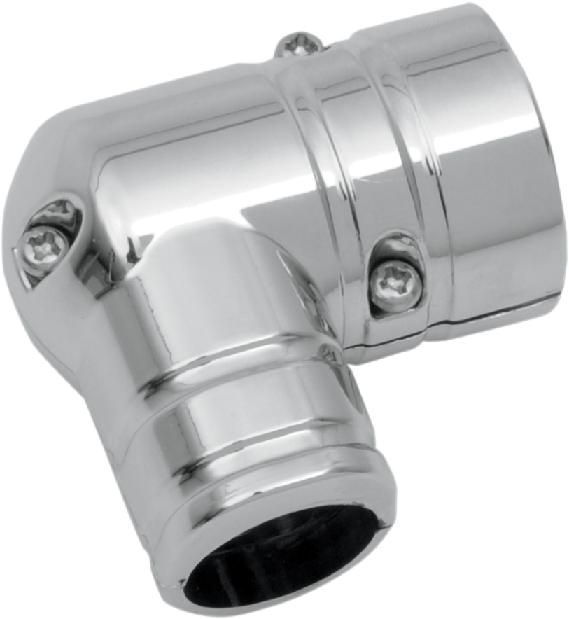 Drag Specialties Chrome Fuel Line Fitting Cover 2002-2021 Harley Dyna Touring