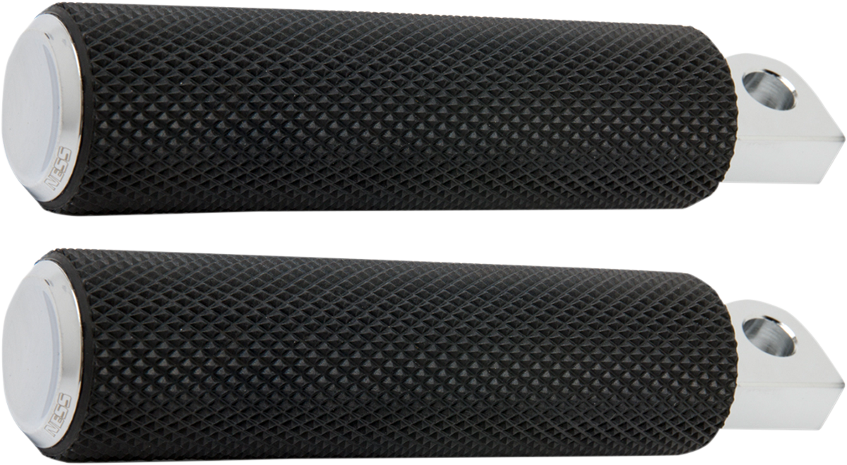 Arlen Ness Fusion Knurled Male Mount Motorcycle Footpegs fits Harley 07-924